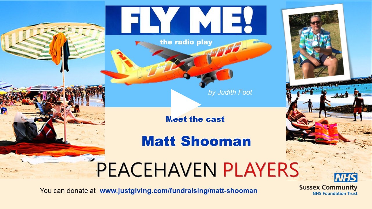 Fly Me! the radio play. Meet the cast video Matt